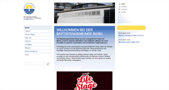 Desktop Screenshot of basel.baptisten.ch